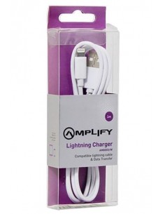 Cable AMPLIFY /Blanc /Lightning /1m