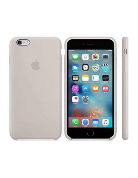 Cover APPLE pour iPhone 6s Plus en Silicone /5.5Pouce /Gris Clair