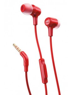 Ecouteurs JBL E15 /Micro /Câble /Rouge