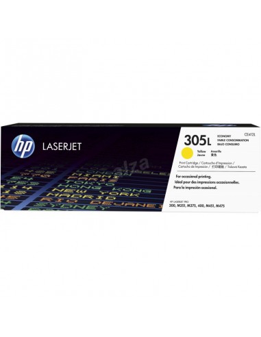 Toner LaserJet Economique Jaune authentique HP 305L (CE412L)