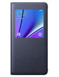 Cover SAMSUNG S View pour Samsung Note 5 /5.7Pouce /Noir