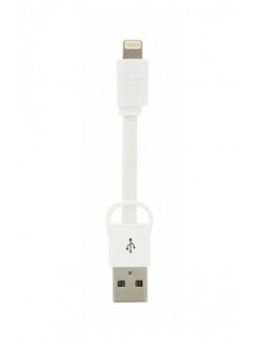 Cable ENERGIZER /Blanc /Pocket USB Light /8 cm /USB 2.0 - Lightning