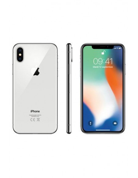 iPhone X /5,8Pouce /Silver /3 Go /64 Go /7 Mpx - 12 Mpx