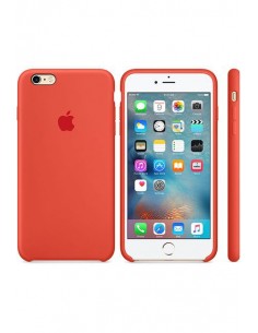 Cover APPLE pour iPhone 6s en Silicone /4.7Pouce /Orange
