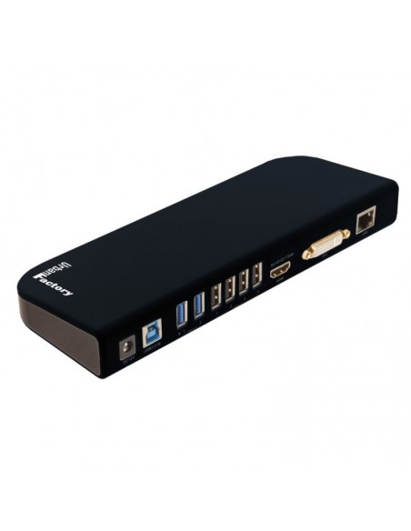 Station d'accueil universelle Réplicateur de ports USB 3.0 (Ethernet / DVI / HDMI / USB)