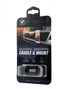 Support VOLKANO /Crater Serie /Pour smartphone /Ventilation voiture /Noir 2