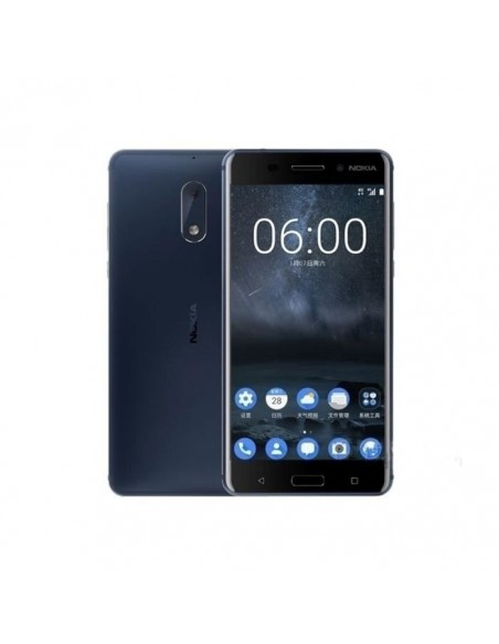 Nokia 6 /Bleu /5,5Pouce /LCD IPS /3 Go /32 Go /8 Mpx - 16 Mpx /Octa-Core /1.40 GHz /3000 mAh