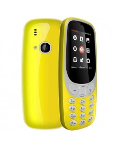 Nokia 3310 /Jaune /2,4Pouce /QVGA /2 Mpx /16 Mo /1200 mAh