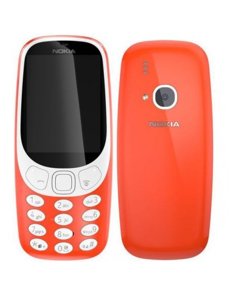 Nokia 3310 /Rouge /2,4Pouce /QVGA /2 Mpx /16 Mo /1200 mAh