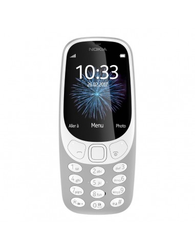 Nokia 3310 /Gris /2,4Pouce /QVGA /2 Mpx /16 Mo /1200 mAh