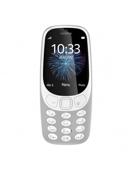 Nokia 3310 /Gris /2,4Pouce /QVGA /2 Mpx /16 Mo /1200 mAh