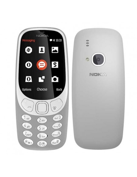 Nokia 3310 /Gris /2,4Pouce /QVGA /2 Mpx /16 Mo /1200 mAh