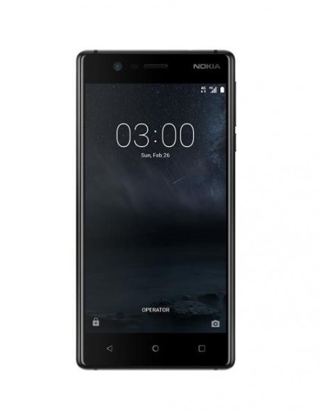 Nokia 3 /Noir /5Pouce /IPS LCD /2 Go /16 Go /8 Mpx - 8 Mpx