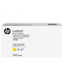 HP Contractual Yellow Optimized Original LaserJet Toner Cartridge (CE252YC)