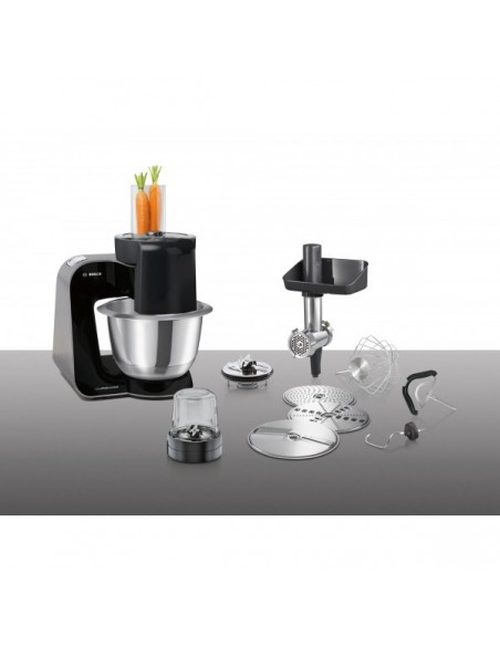 ROBOT DE CUISINE COMPACTE BOSCH NOIR