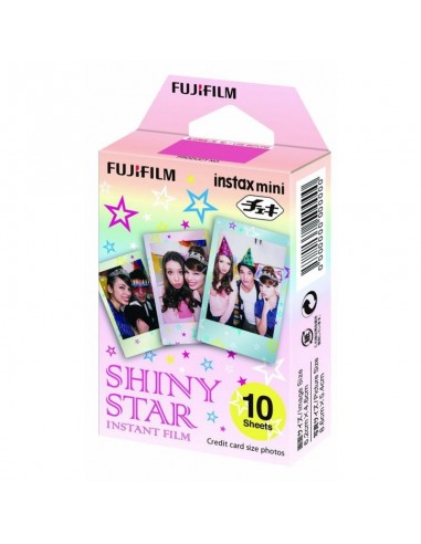 Film Appareil FujiFilm Instax Mini Shiny Star - Pack de 10 pose