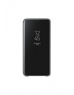 Étui SAMSUNG Clear View Fonction Stand /Noir /Pour Galaxy S9
