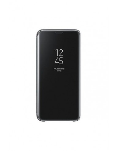 Étui SAMSUNG Clear View Fonction Stand /Noir /Pour Galaxy S9