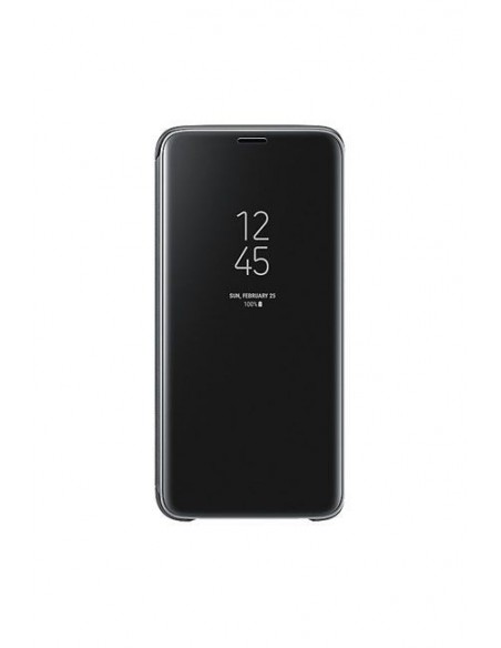 Étui SAMSUNG Clear View Fonction Stand /Noir /Pour Galaxy S9