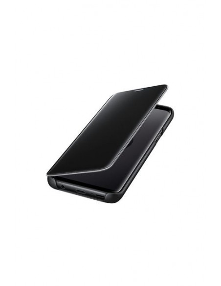 Étui SAMSUNG Clear View Fonction Stand /Noir /Pour Galaxy S9