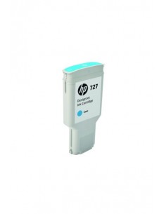 Cartouche d'encre HP 727 DesignJet Ink Cartridge /Cyan /300 ml /HP DesignJet T1500 - T1500 - T1530 - T2500 - T2530 - T920 - T93 2