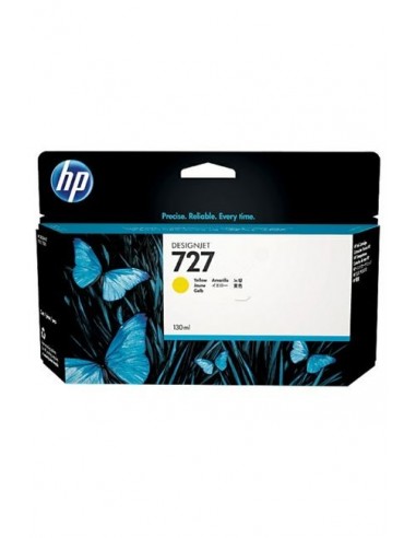 Cartouche d'encre HP 727 DesignJet Ink Cartridge /300 ml /Yellow /HP DesignJet T1500 - T1530 - T2500 - T2530 - T920 - T930