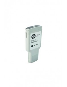 Cartouche d'encre HP 727 Photo DesignJet Ink Cartridge /Noir /300 ml /HP DesignJet T1500 - T1530 - T2500 - T2530 - T920 - T930 2