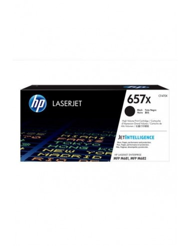 Cartouche de Toner HP 657X grande capacité authentique laserJet /Noir /28000 pages /Imprimante multifonction HP Color LaserJet