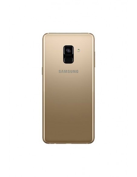 Smartphone SAMSUNG A8 2018 /Gold /Octa-Core /2.2 GHz - 1.6 GHz /5.6Pouce /Super AMOLED /2220 x 1080 - FHD+ /16 Mpx - 16 + 8 Mpx