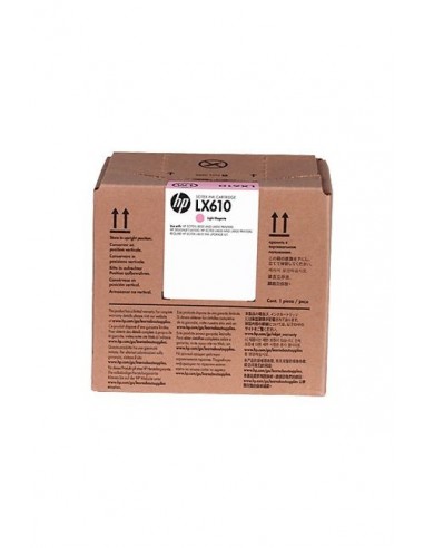 Encre HP LX610 Light Latex Ink Cartridge /Magenta /3 litres /HP Latex 820 Printer - 850 Printer