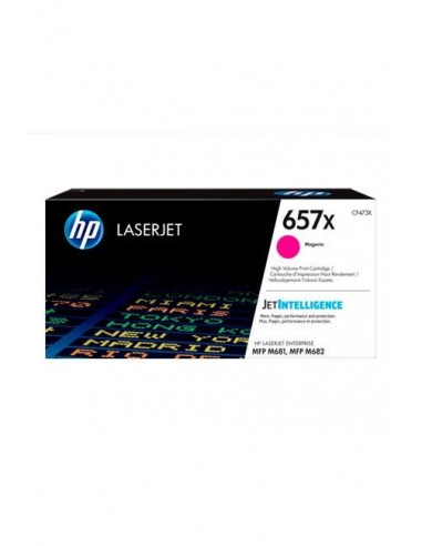 HP 657X High Yield Original LaserJet /Magenta /Laser /23000 pages /HP Color LaserJet Enterprise Flow MFP M681z - M682z - M681dh