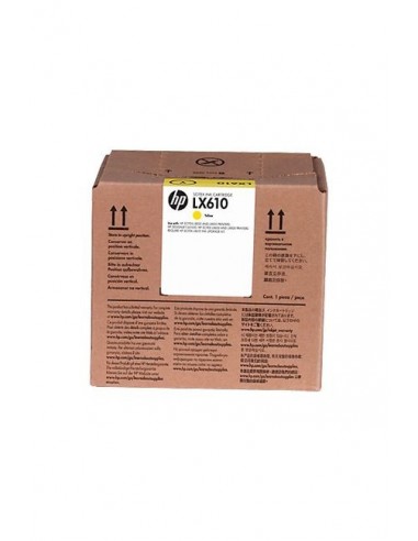 Encre HP LX610 latex Ink Cartridge /Yellow /3 litres /HP Latex 820 Printer - 850 Printer
