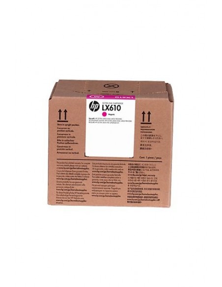Encre HP LX610 latex Ink Cartridge /Magenta /3 litres /HP Latex 820 Printer - 850 Printer