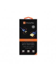 Câble Éclairé XtremeMac Micro-USB à USB Pemium - 1,2M - Noir (XCL-RMU-13) 2