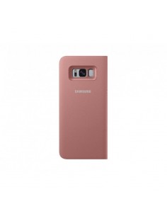 Étui Samsung LED View rose pour Galaxy S8+ (EF-NG955PPEGWW) 2