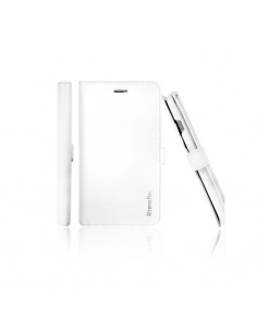 Etui XtremeMac En Cuir X-Wallet - Miroir Pour IPhone 6 / S / Plus - Blanc (IPP-XW6-03) 2