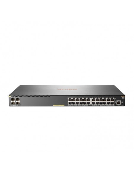 Switch Administrable HPE Aruba 2930F 24 ports PoE+ 4SFP+ (JL255A)