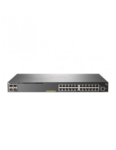 Switch Administrable HPE Aruba 2930F 24 ports PoE+ 4SFP (JL261A)