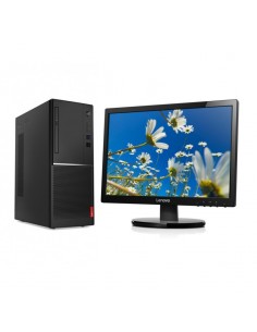 Ordinateur de bureau Lenovo V520 Tour Poucei3Pouce avec Ecran LI2054 19.5Pouce et Imprimante MG3040 2