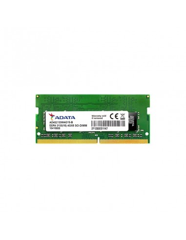 Barrette mémoire ADATA 4GB DDR4 2133MHz PC4-17000 - PC Bureau