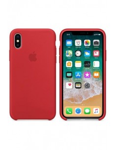 Cover Apple silicone /Rouge /Pour iPhone X 2