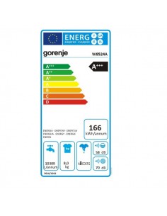 LAVE-LINGE FRONTAL GORENJE 8KG - CLASSE A+++ 2
