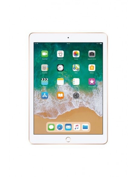 iPad 128 Go /Gold /9.7Pouce /LED - IPS /2048 x 1536 pixels /Apple A10 /Apple iOS 11 /Wi-Fi /8 Mpx /10 Heures