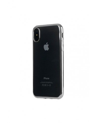 Cover TUCANO Elektro Flex case /Silver /Pour iPhone X