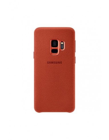 Cover SAMSUNG Alcantara /Rouge /Pour Galaxy S9