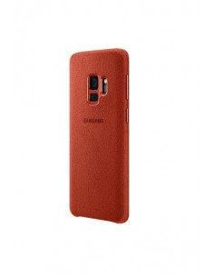 Cover SAMSUNG Alcantara /Rouge /Pour Galaxy S9 2