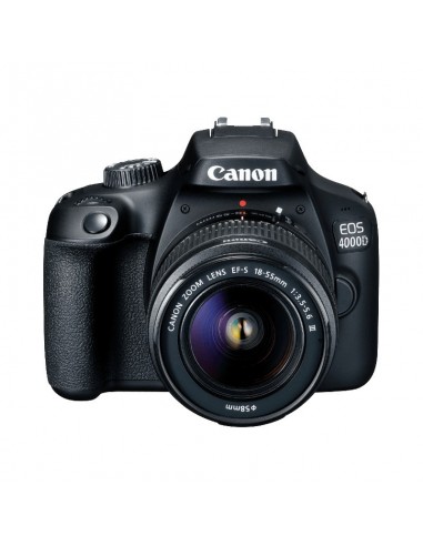 Appareil Photo Reflex Canon EOS 4000D Kit SLR 18-55 mm (3011C003AA)