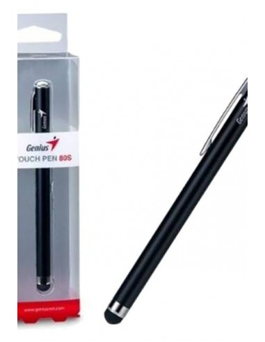 Stylet GENIUS /Touch Pen /80S /Noir /Pour :Tablette - Smartphone - PC