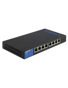 switch poe gigabit intelligent linksys 8 port business smart lgs308p