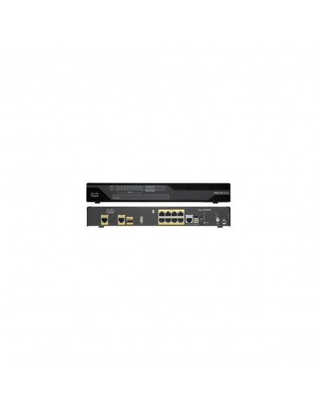 Cisco C891F-K9 - Modem routeur à services intégrés V.92 8 ports 10/100 Mbps